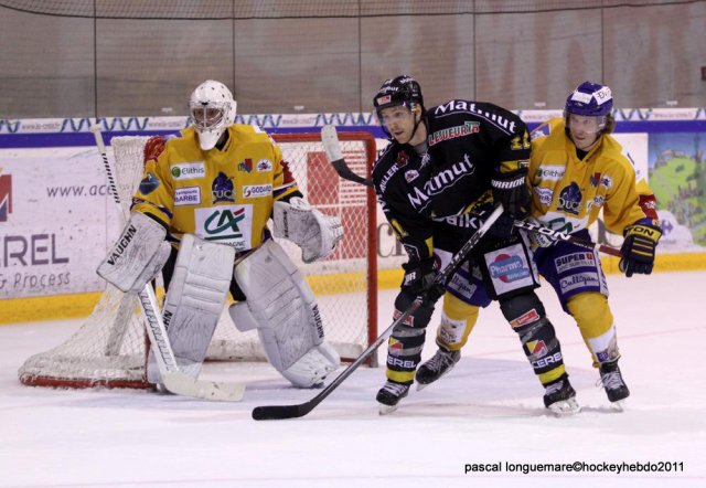Photo hockey match Rouen - Dijon  le 01/11/2011