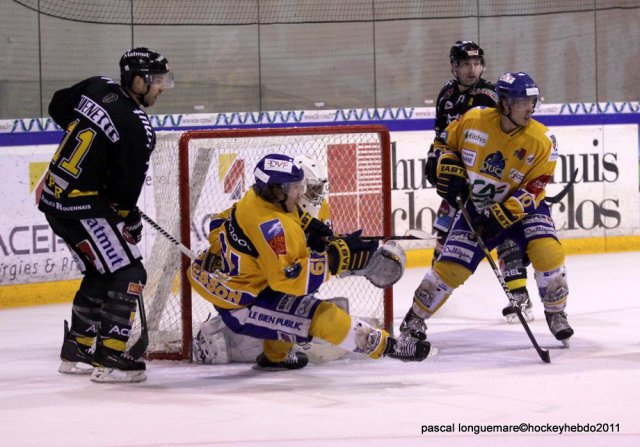 Photo hockey match Rouen - Dijon  le 01/11/2011