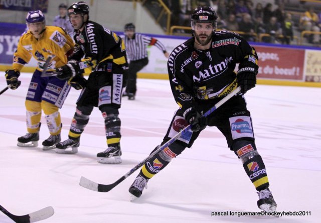 Photo hockey match Rouen - Dijon  le 01/11/2011