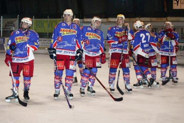 Photo hockey match Epinal  - Mont-Blanc le 14/10/2008