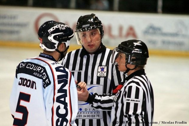 Photo hockey match Briançon  - Angers  le 18/10/2008