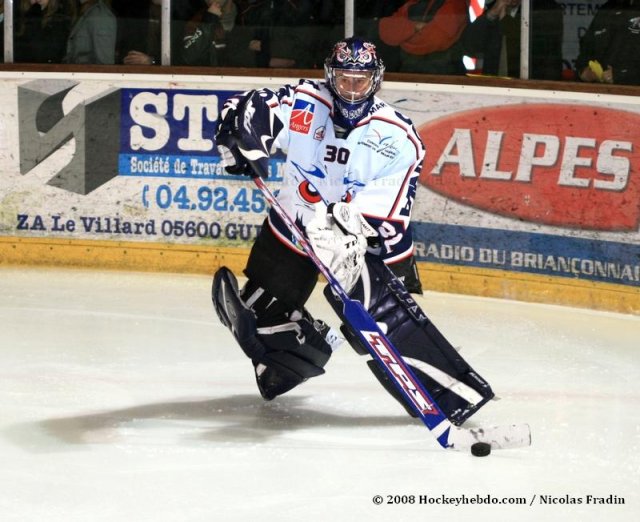 Photo hockey match Briançon  - Angers  le 18/10/2008