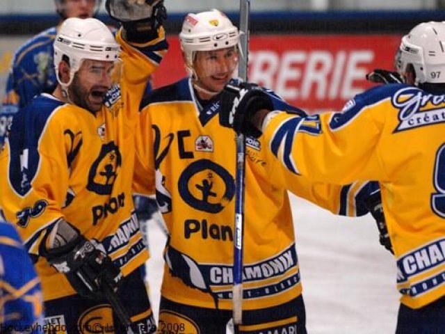 Photo hockey match Villard-de-Lans - Chamonix  le 18/10/2008