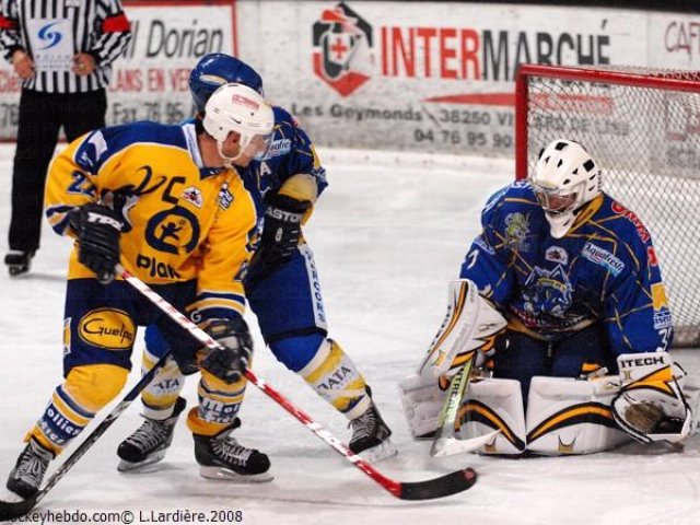 Photo hockey match Villard-de-Lans - Chamonix  le 18/10/2008