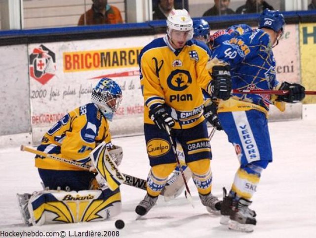 Photo hockey match Villard-de-Lans - Chamonix  le 18/10/2008