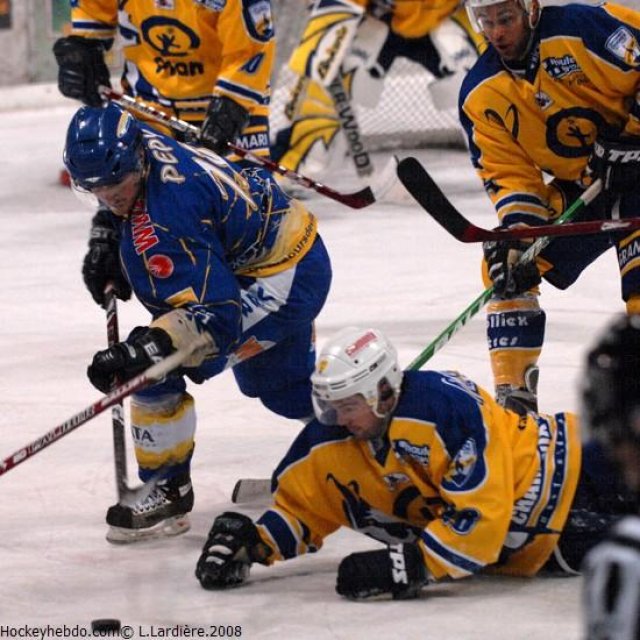 Photo hockey match Villard-de-Lans - Chamonix  le 18/10/2008