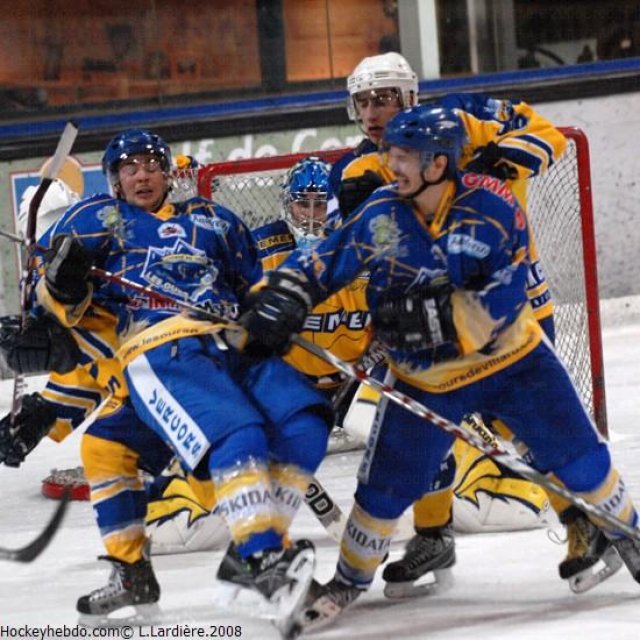 Photo hockey match Villard-de-Lans - Chamonix  le 18/10/2008