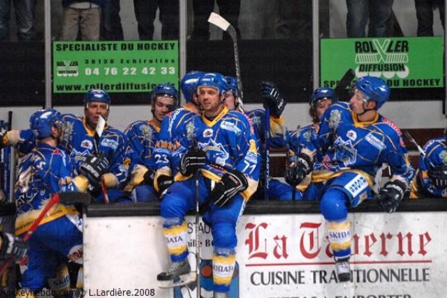 Photo hockey match Villard-de-Lans - Chamonix  le 18/10/2008