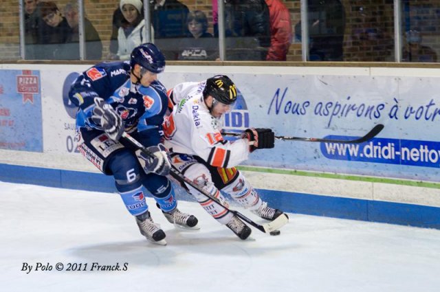 Photo hockey match Angers  - Amiens  le 16/11/2011