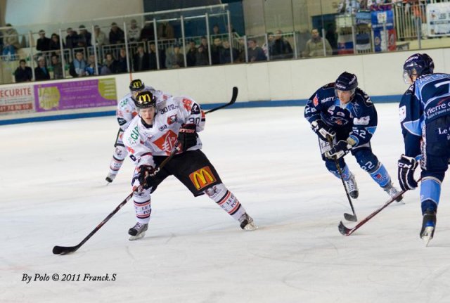 Photo hockey match Angers  - Amiens  le 16/11/2011