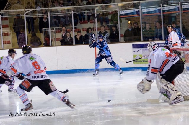 Photo hockey match Angers  - Amiens  le 16/11/2011