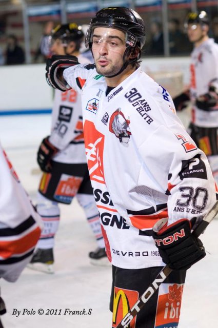 Photo hockey match Angers  - Amiens  le 16/11/2011