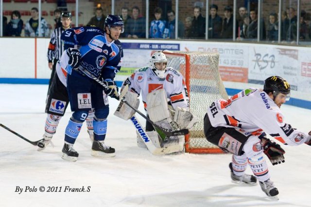 Photo hockey match Angers  - Amiens  le 16/11/2011