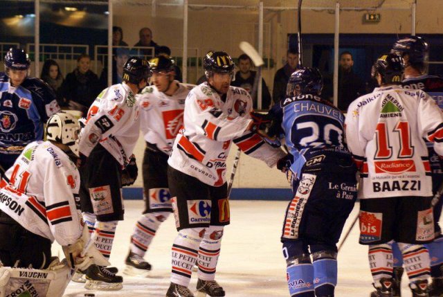 Photo hockey match Angers  - Amiens  le 16/11/2011