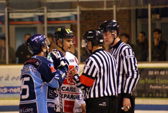 Photo hockey match Angers  - Amiens  le 16/11/2011