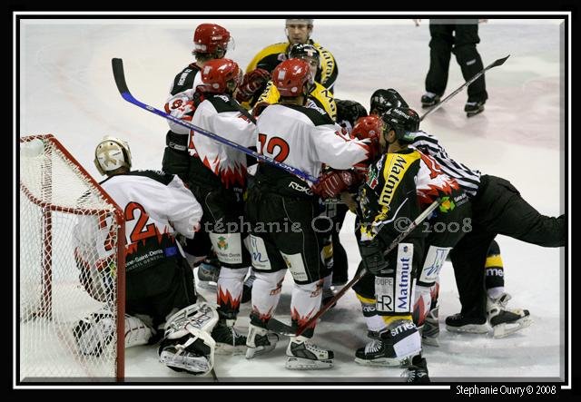 Photo hockey match Rouen - Neuilly/Marne le 18/10/2008