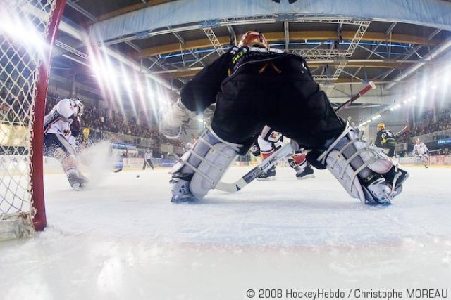 Photo hockey match Strasbourg  - Grenoble  le 18/10/2008