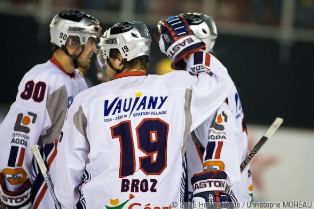 Photo hockey match Strasbourg  - Grenoble  le 18/10/2008