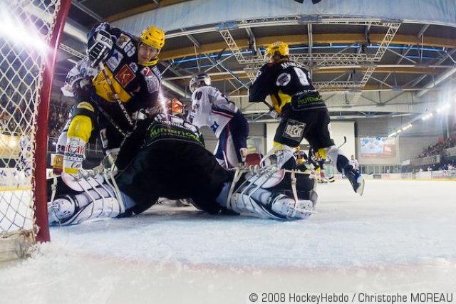 Photo hockey match Strasbourg  - Grenoble  le 18/10/2008