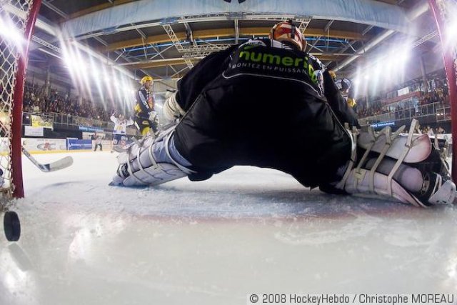 Photo hockey match Strasbourg  - Grenoble  le 18/10/2008