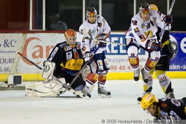 Photo hockey match Strasbourg  - Grenoble  le 18/10/2008