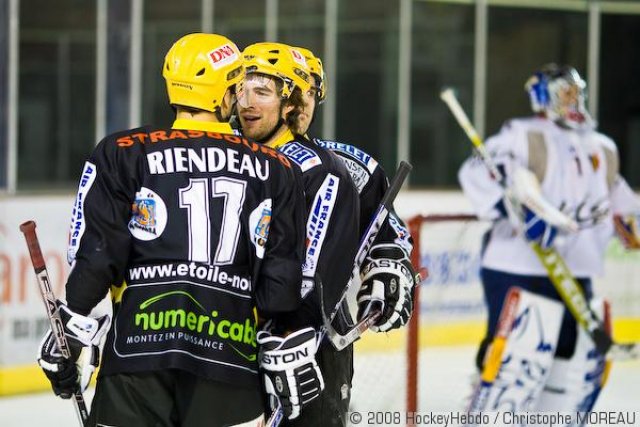 Photo hockey match Strasbourg  - Grenoble  le 18/10/2008