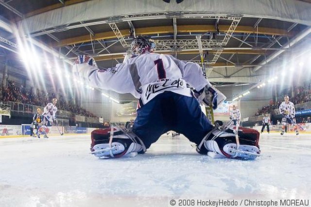 Photo hockey match Strasbourg  - Grenoble  le 18/10/2008