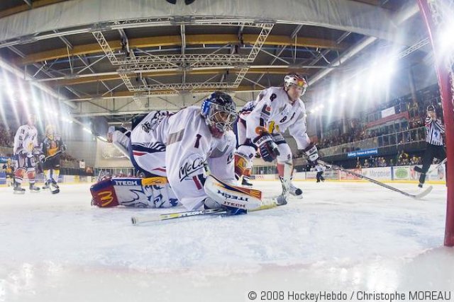Photo hockey match Strasbourg  - Grenoble  le 18/10/2008