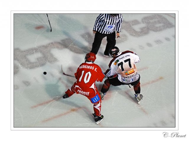 Photo hockey match Valence - Bordeaux le 18/10/2008