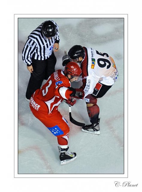 Photo hockey match Valence - Bordeaux le 18/10/2008