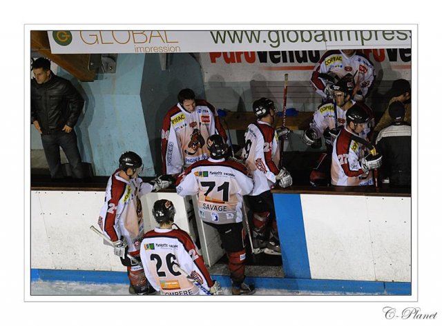 Photo hockey match Valence - Bordeaux le 18/10/2008