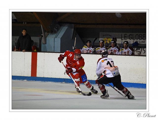 Photo hockey match Valence - Bordeaux le 18/10/2008