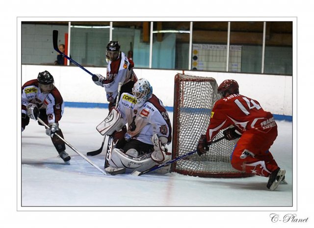 Photo hockey match Valence - Bordeaux le 18/10/2008
