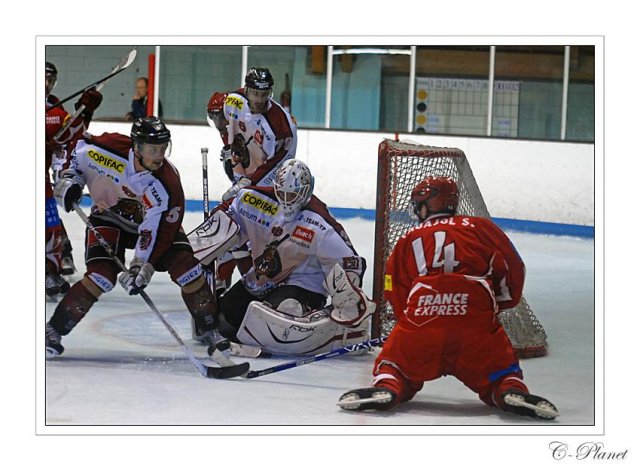 Photo hockey match Valence - Bordeaux le 18/10/2008