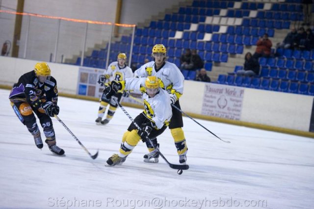 Photo hockey match Aubagne - Roanne le 10/12/2011