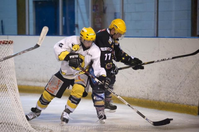 Photo hockey match Aubagne - Roanne le 10/12/2011