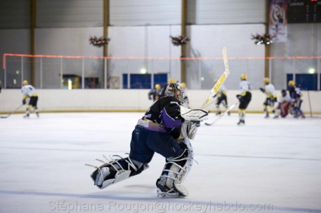 Photo hockey match Aubagne - Roanne le 10/12/2011