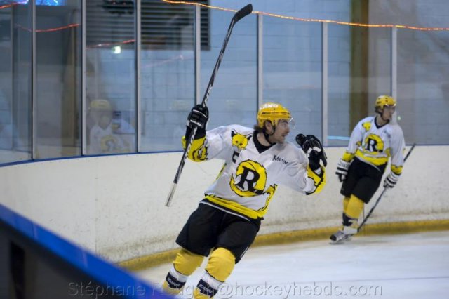 Photo hockey match Aubagne - Roanne le 10/12/2011