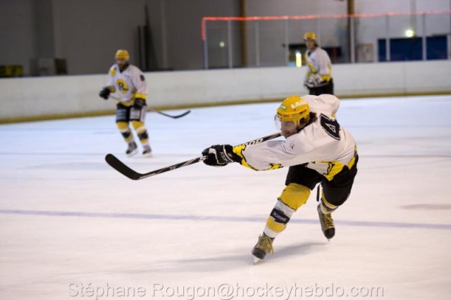 Photo hockey match Aubagne - Roanne le 10/12/2011
