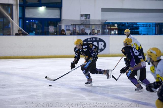 Photo hockey match Aubagne - Roanne le 10/12/2011