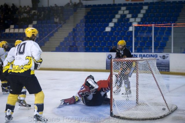 Photo hockey match Aubagne - Roanne le 10/12/2011