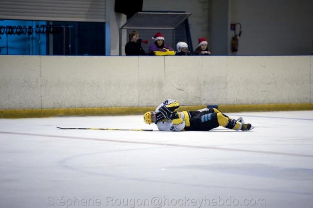 Photo hockey match Aubagne - Roanne le 10/12/2011