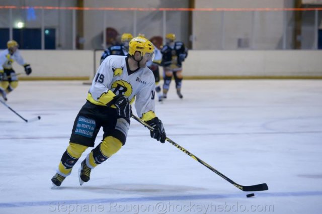 Photo hockey match Aubagne - Roanne le 10/12/2011