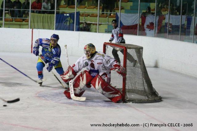 Photo hockey match Gap  - Annecy le 18/10/2008