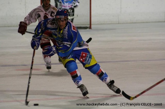 Photo hockey match Gap  - Annecy le 18/10/2008