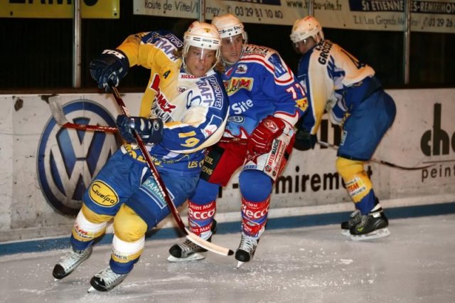 Photo hockey match Epinal  - Chamonix  le 27/02/2008