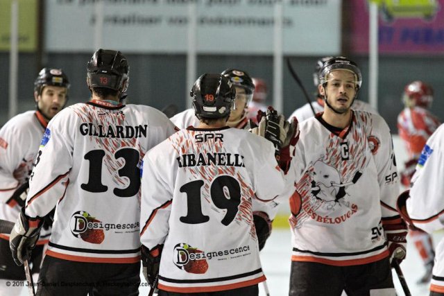 Photo hockey match Valence - Toulouse-Blagnac le 23/12/2011