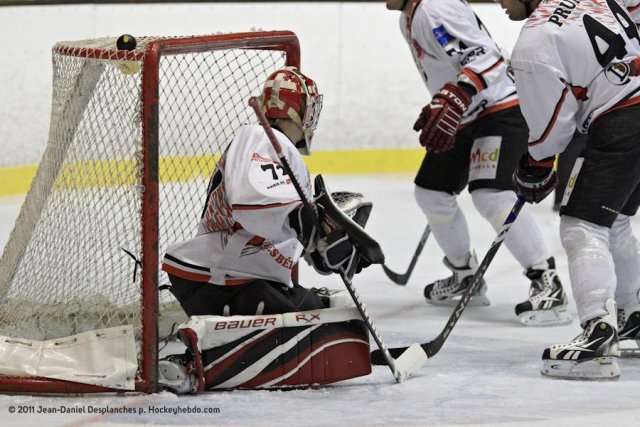 Photo hockey match Valence - Toulouse-Blagnac le 23/12/2011