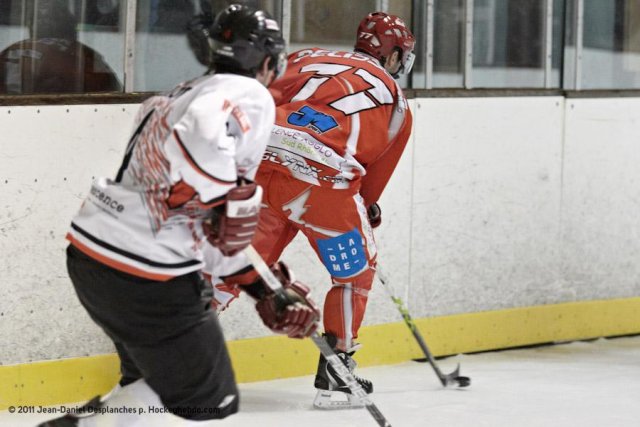 Photo hockey match Valence - Toulouse-Blagnac le 23/12/2011
