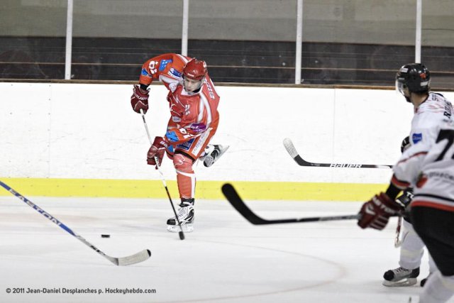 Photo hockey match Valence - Toulouse-Blagnac le 23/12/2011
